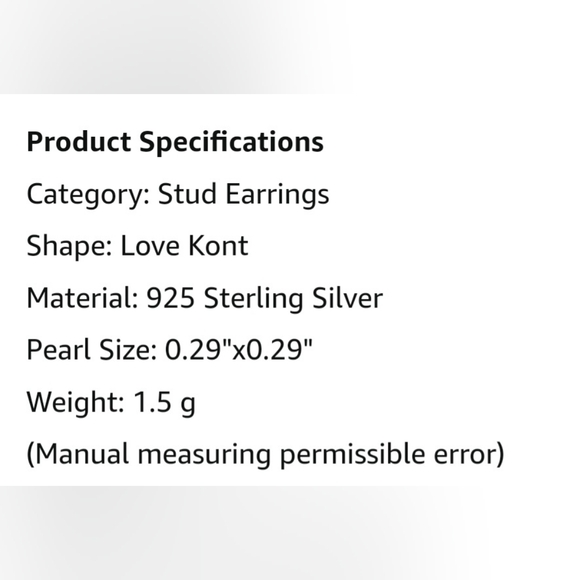 NWOT Studded Earrings - Picture 9 of 9